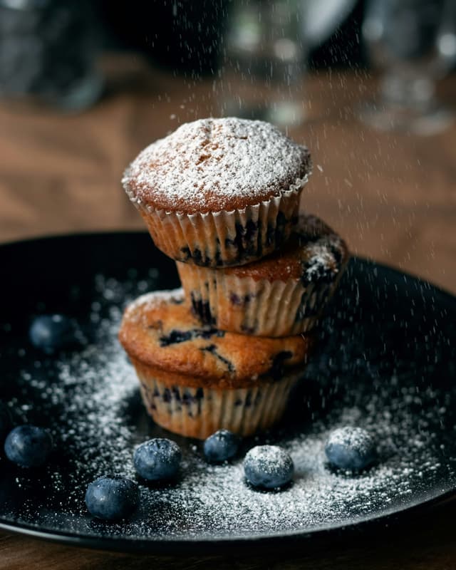 Blueberry Crumble Muffins